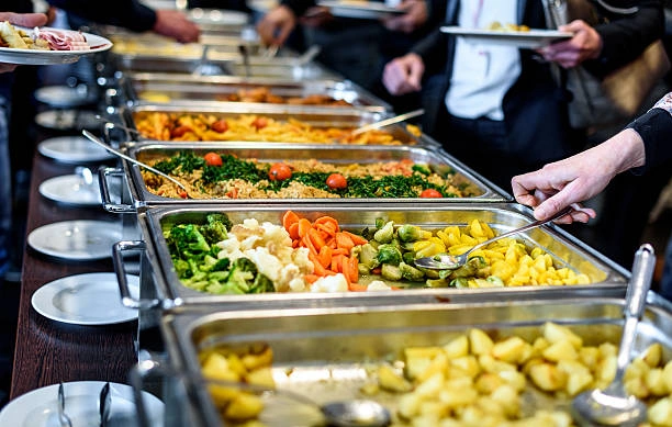Serviço de buffet corporativo